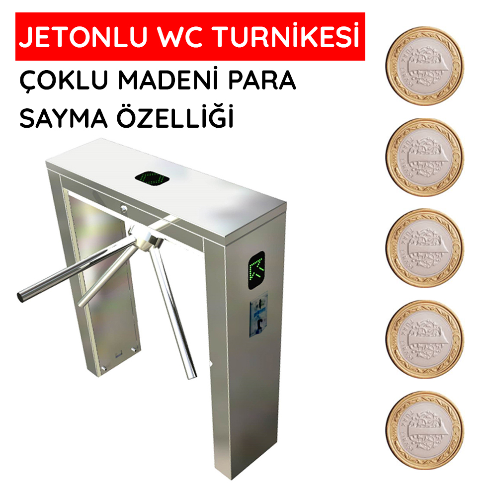 T 250 Jetonlu Turnike Sistemi