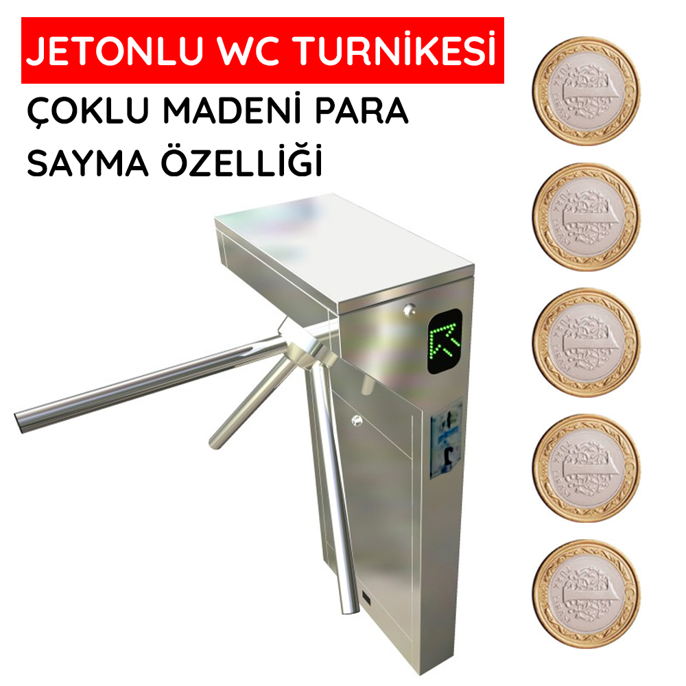 T 345 Jetonlu Turnike Sistemi